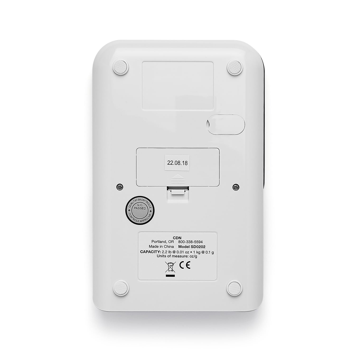 Digital High Precision Scale, 2 lb - Red