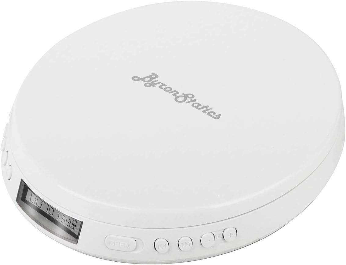 ByronStatics Portable CD Player, Personal Compact Disc