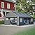 Thanaddo Carport 13'x 25' Heavy Duty Car Port with Roll-up Sidewall and Ventilated Windows with Removable Sidewalls,Portable Outdoor Garage for Car,Truck,Boat,Car Canopy,Gray Carports