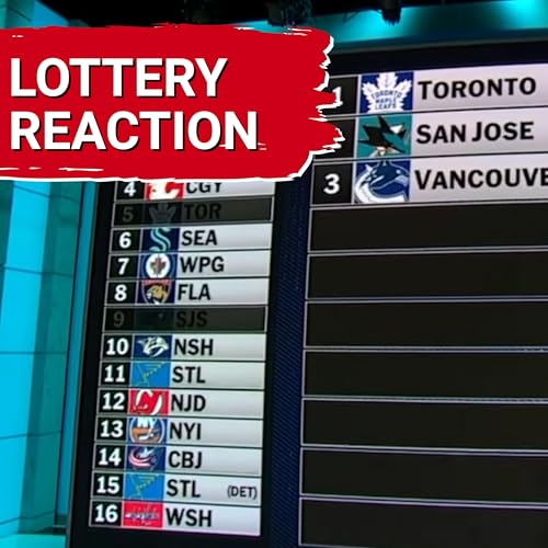 LOTTERY REACTION: Leafs win #1 pick and Gavin McKenna | PWHL coming to Detroit?