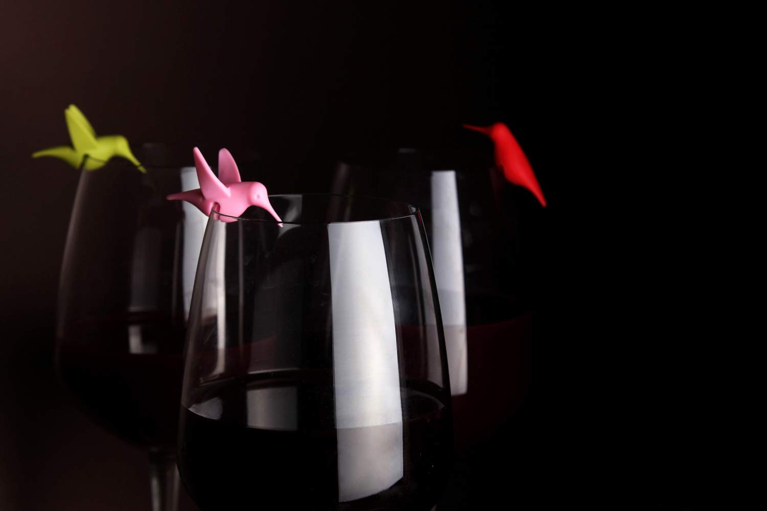 Amazon｜[Qualy] クオリー グラス マーカー コップ 目印 ワイン