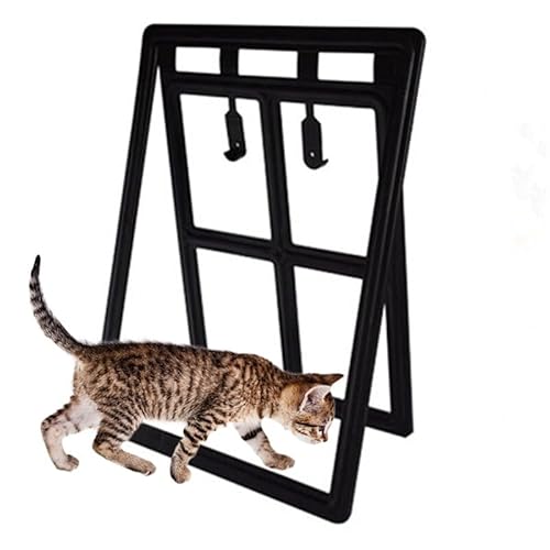 Porta de aba para animais de estimação com eficiência energética para gatos e cães, à prova de intem