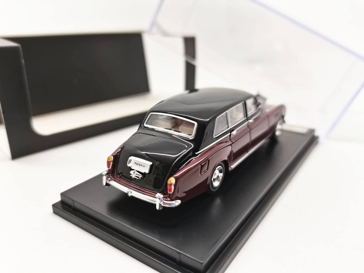 Amazon.co.jp: DCM 1/64 ロールスロイス ファントム VI RE/BK16 : おもちゃ