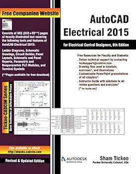 Paperback AutoCAD Electrical 2015 for Electrical Control Designers Book