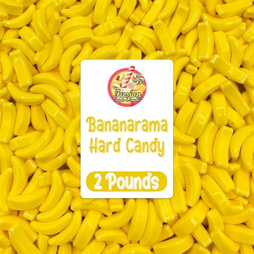 Bananarama Banana Candy – 2 LB Bulk Banana Flavored Hard