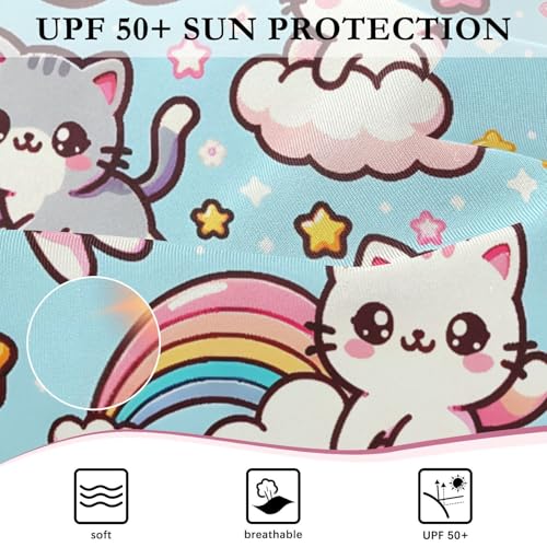 Image of Girls One Piece Swimsuits Long Sleeve Swimsuit Zipper Bathing Suits Swimwear