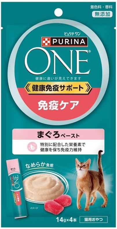 ピュリナ ワン キャット おやつ 免疫ケア まぐろペースト