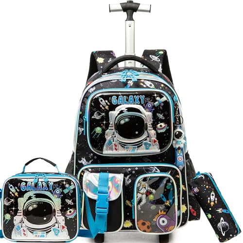 Mochila infantil com rodinhas para meninas e meninos para estudantes do ensino fundamental