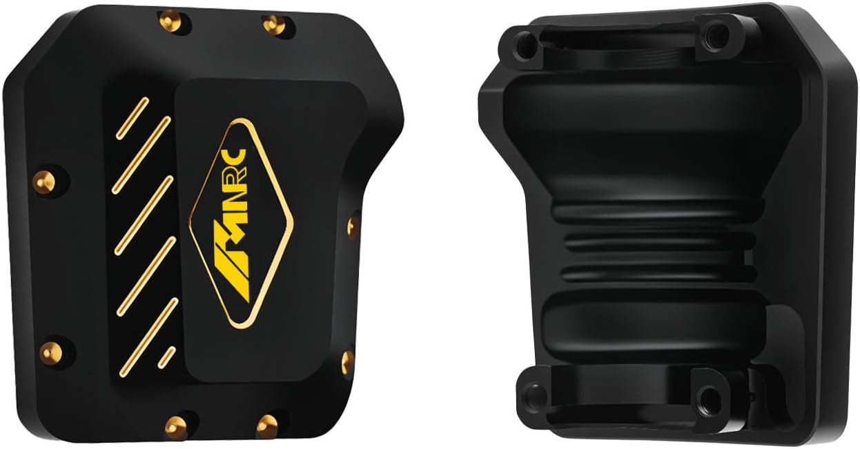 Brass TRX4 Differential Diff Cover Case for 1/10 TRX-4 TRX6 Front Rear Axle Housing Cover Series Upgrades Part