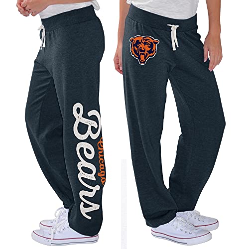 Women s G-III Sports Navy Chicago Bears Scrimmage Fleece Pants