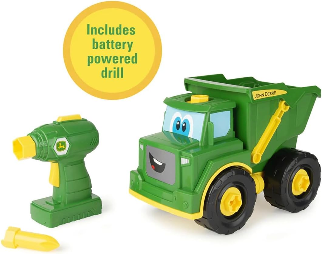 John Deere Build A Buddy Green Dump Truck Toy - LP84495