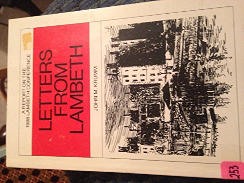 Letters from Lambeth 0880280883 Book Cover