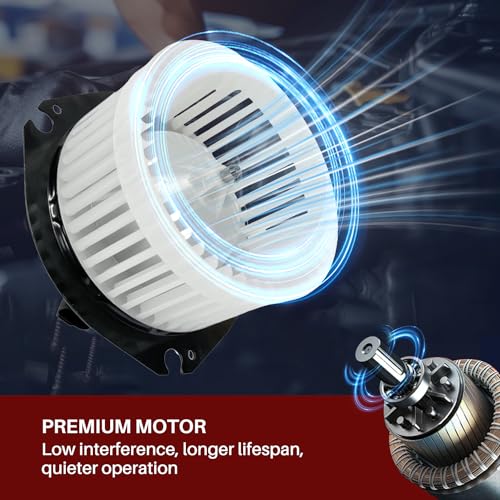 Image of 700067 AC Heater Blower Motor Fit for Chevy Express 1500 2500 3500 4500 for GMC Savana 1500 2500 3500 4500 2009-2023 89019112, 615-00535, PM4000, 6552599, 2311566, 3114, 2613390