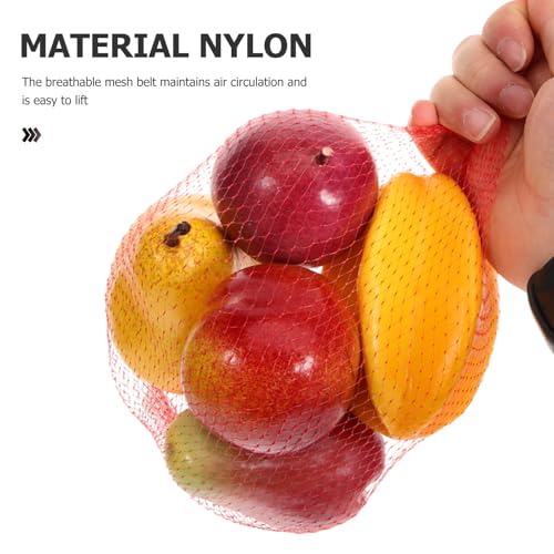 Bolsas de nylon rojo para guardar alimentos sin sufrir roturas GALPADA 3