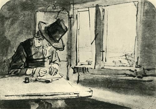 Rembrandt Van Rijn lienzo artístico de alta fidelidad para decoración de despachos 1