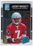 2016 Donruss Optic #170 Jacoby Brissett RC Rated Rookie NFL Football Trading Card New England Patriots