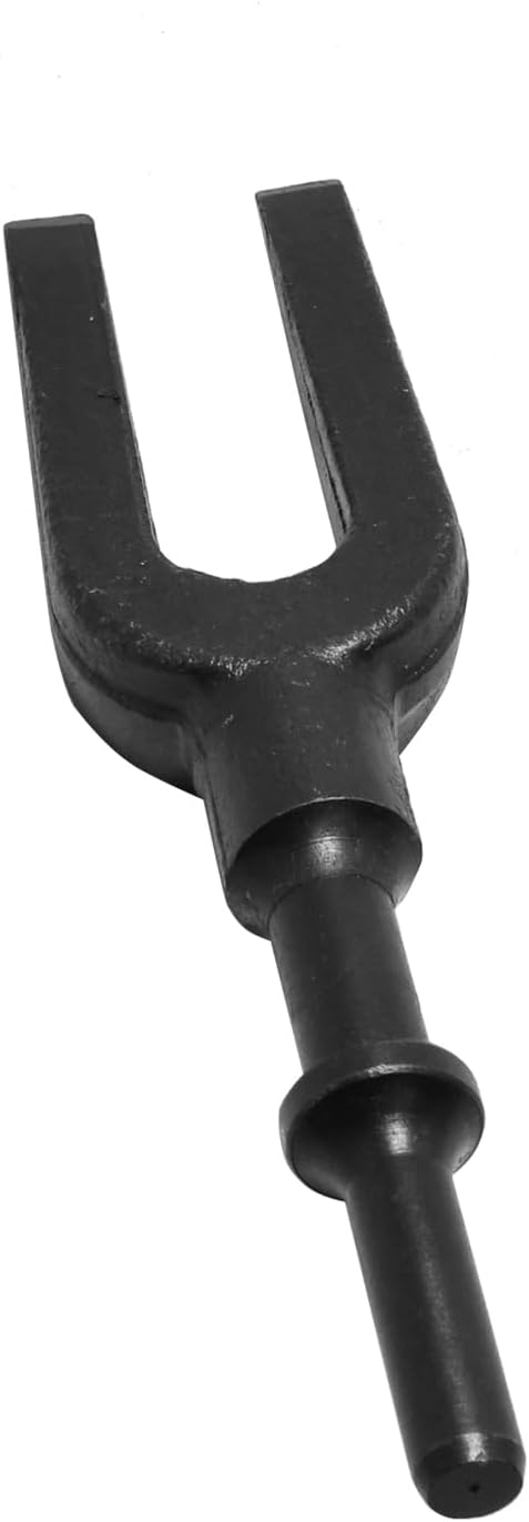 Pneumatic Separating Fork Set Pneumatic Ball Joint Auto Repair Tool Remover Flat Point Chisel 17mm 24mm Air Hammer Breaker Bits 11/16 15/16 Inch