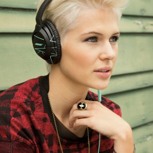 Bose Soundtrue Headphones Around-Ear Style, Black/Mint #TOP6