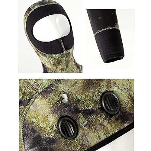 ZAYZ Mute Mimetiche con Cappuccio, Muta da Sub a