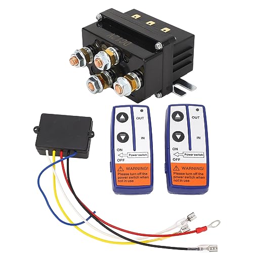 Kit de relé para cabrestante 12V con control remoto miniatura 6