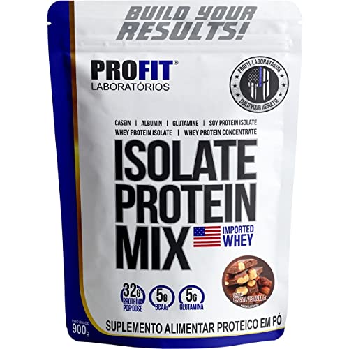 Profit Isolate Protein Mix Creme De Avelã 900G