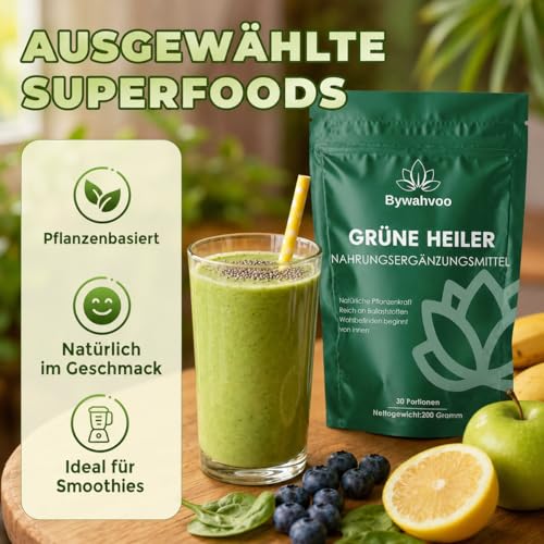 Grune Entgiftungspulver Superfood - image 5