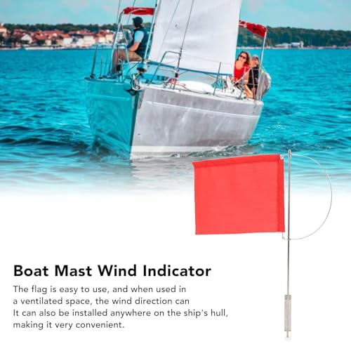 Drapeau indicateur d'éolien de mât marin pour optimiser la navigation en yacht - 3