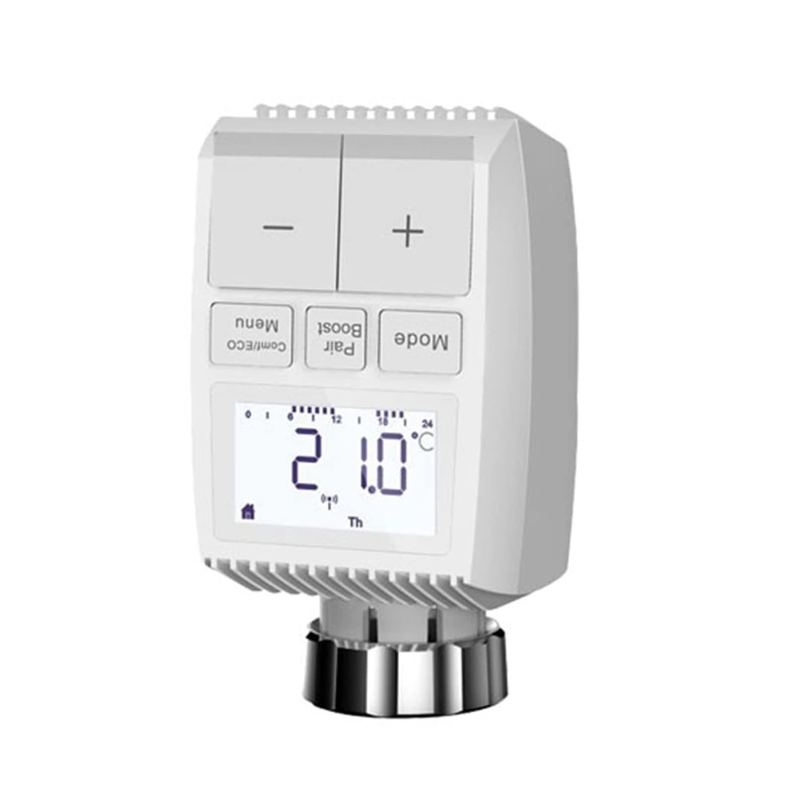 Cyfrowy higrometr termometr wewnętrzny 3.0 Sterownik temperatury Controller Inteligentny głośnik Termostat Głosowy Kompatybilny Z wyświetlaczem LCD(1pc Thermostats)