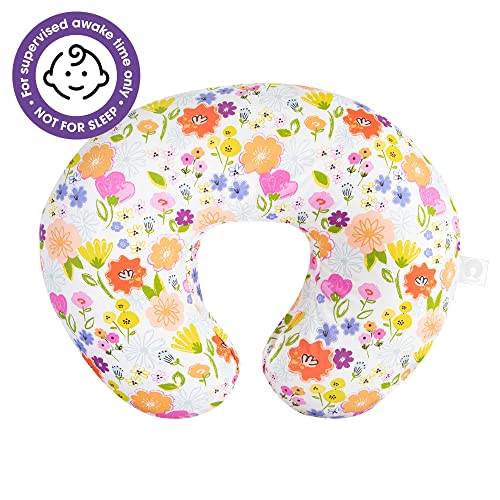 Boppy Original Nursing Support, Fka Boppy Nursing Pillow, Multicolor Spring Flowers, Ergonomic Breastfeeding, Bottle Feeding, And Bonding, Firm Hypoallergenic Fill, Removable Cover, Machine Washable #TOP3