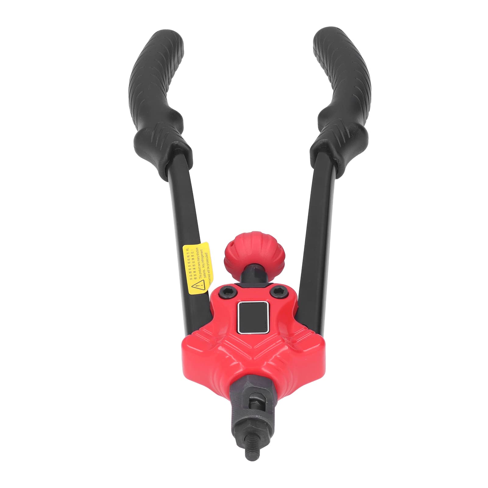 Wakects Kit de Pistola para Tuercas Remachadoras Herramienta de Alicates de Remachado Manual de Acero con Alto Contenido de Carbono para Insertos M3 M4 M5 M6 M8 M10 M12 de 9 Mm con Llave de Mandril