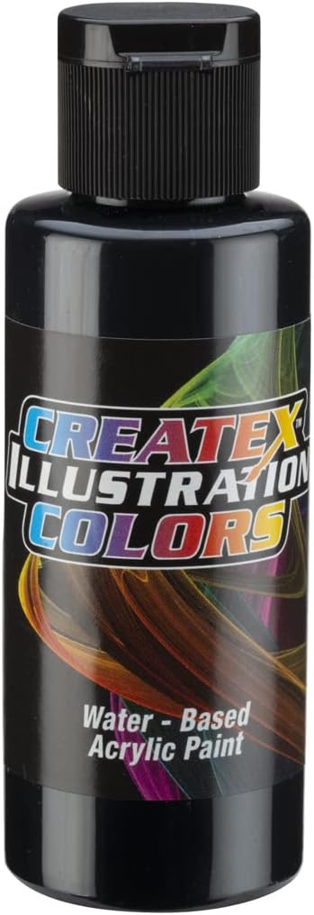 CreatexIllustration Colors 5648 Transparent Flat Black 60 ml