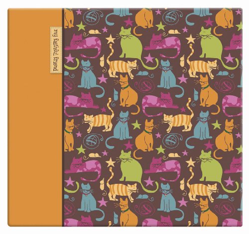 MCS MBI 13.5x12.5 Inch Cute Kitties Scrapbook Album with 12x12 Inch Pages (850030)