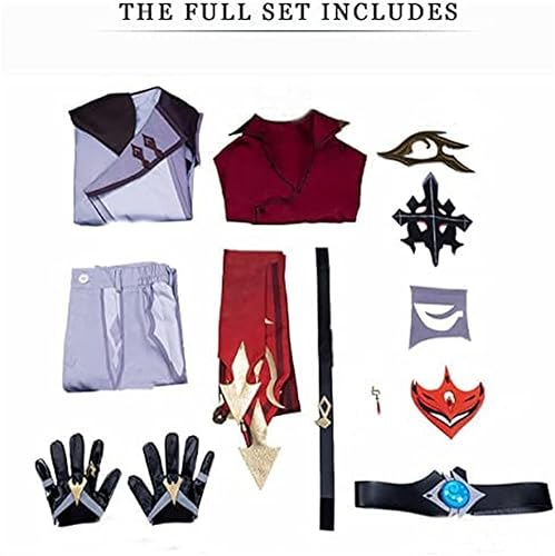 Miniatura 491 de Weixu Disfraz de cosplay de todos los personajes, traje de uniforme de Halloween, traje de carnaval para mujeres y hombres