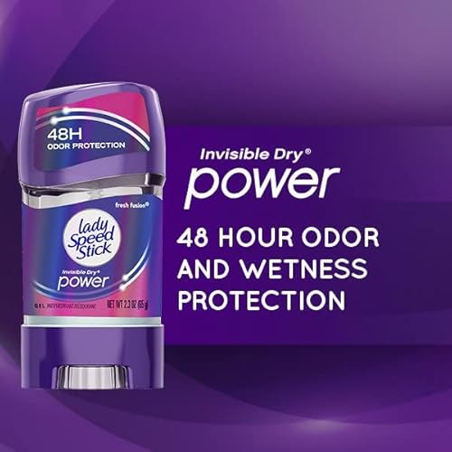 Lady Speed Stick 48Hr Antiperspirant Deodorant Gel Fresh Fusion 2.30 Oz (Pack Of 6) #TOP3