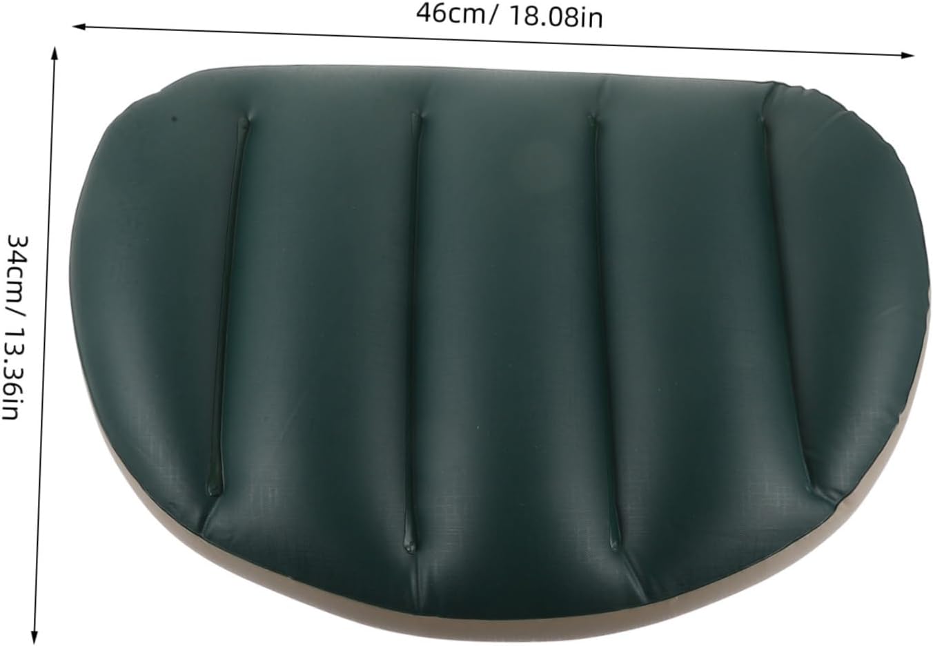 Yardwe Portable Inflatable Cushion for Outdoor Activities Lightweight Boat Seat Pad Comfortable Cushion for Kayaking and Canoeing Easy to Inflate and Carry