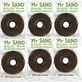 Pack 6x Berlina de Chocolate Tipo Donut Sin Gluten 50g | Sano | Snack Saludable | Sin Lactosa | Apto para Celiacos | Ecológico y Esponjoso