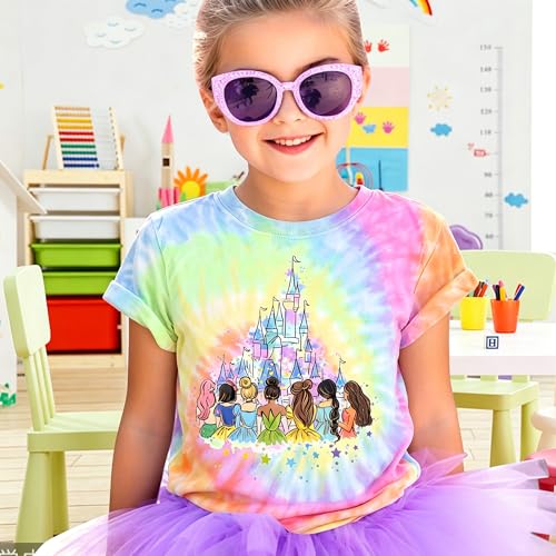 Image of Magical Shirt for Girl: Magic Kingdom Prinecess Tshirt Princess Shirts Youth Girls Cute Family Vacation Trip Tee