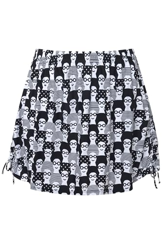 Ulla Popken Damen große Größen Übergrößen Plus Size Baderock, Köpfe...