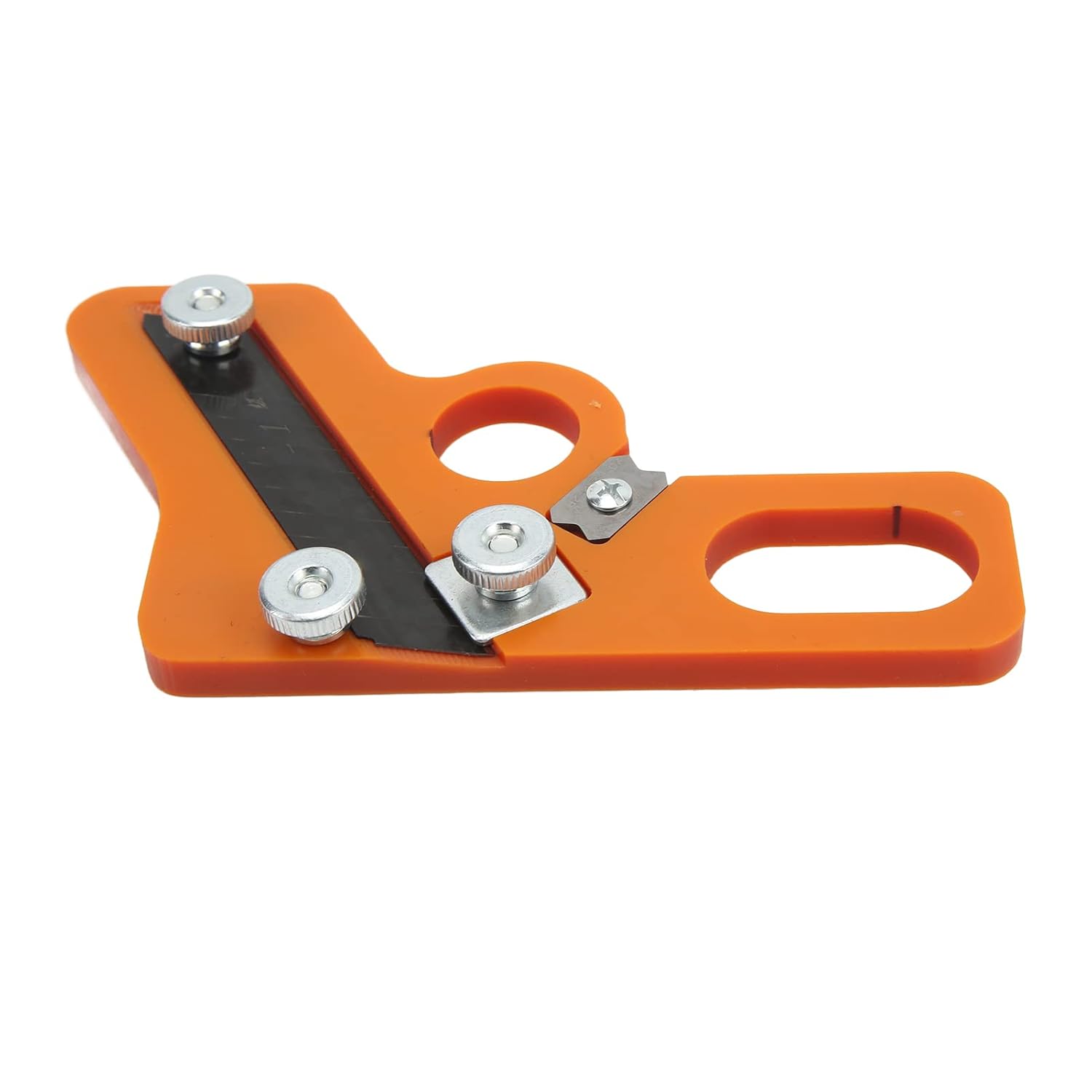 Edge Banding Cutter Knife, Portable Manual Deburring Easily Unscrew Rustproof Woodworking Edge Trimmer for Cabinet (2 Use)