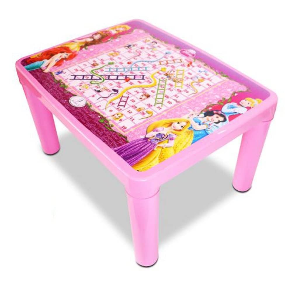 Bliss Minnie Mouse Bed Table for Boys and Girls (50 cm x 30cm x20cm, Multicolour)-image-4