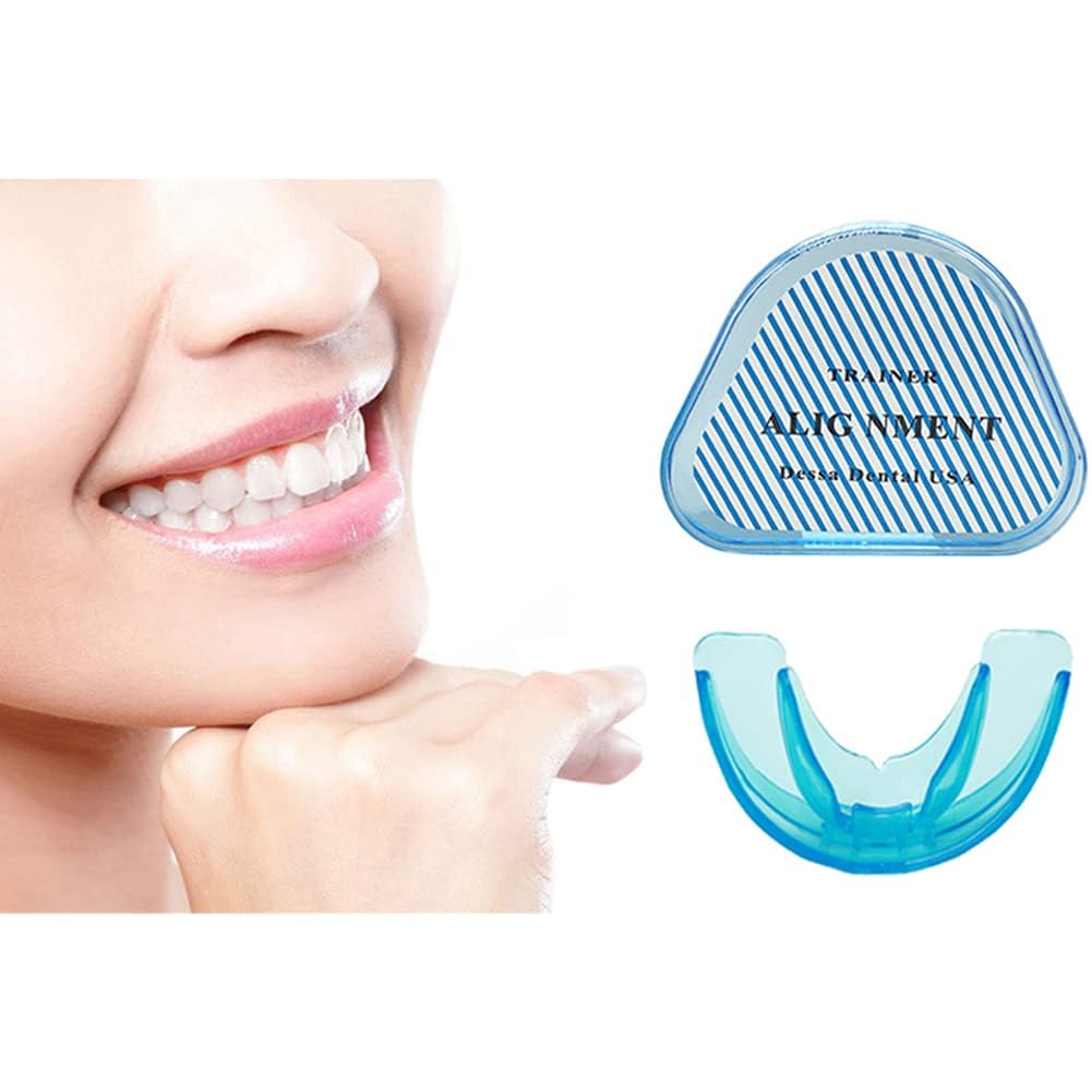 BAERFIT 2 Pcs of Teeth Aligner For Straightening Teeth, Moldable Mouth Guard for Teeth Retention, Straightening Teeth, Closing Gaps Between Teeth, And Grinding Teeth—Soft Phase + Hard Phase 1