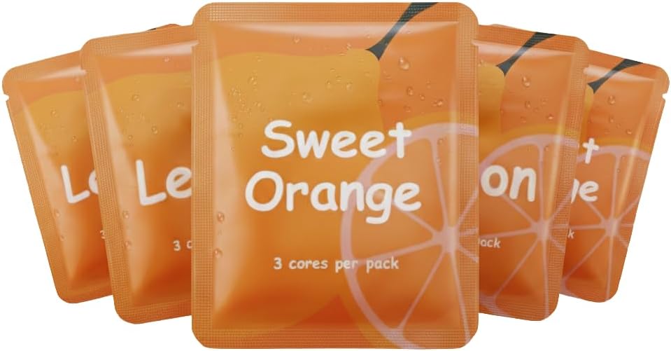 Natural Smokeless Vaporless Inhaler Travel Friendly & Portable Pen | Natural Flavored Air Puffer to Quit Bad Habits & Breathe Free (Inhaler + 3 Flavor Packs)