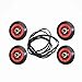 Edgewater Parts 4 Pack Roller Wheels 4581EL2002A And Belt 4400EL2001A Kit Compatible With LG Dryers (10 year Warranty)