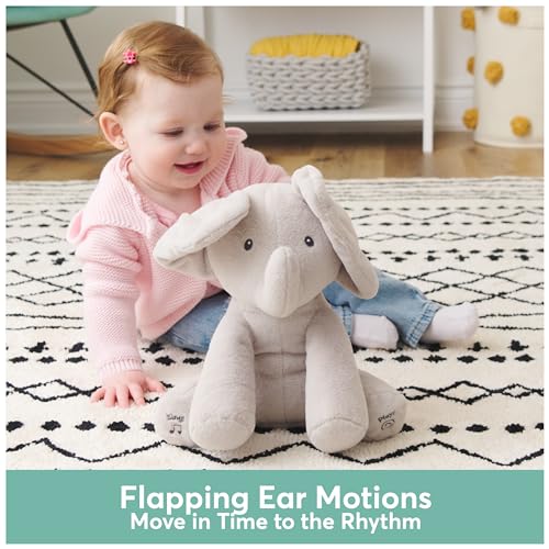 Gund 4053934 Baby Animated Flappy The Elephant Plush, Singing Stuffed Animal Baby Toy thumb #5