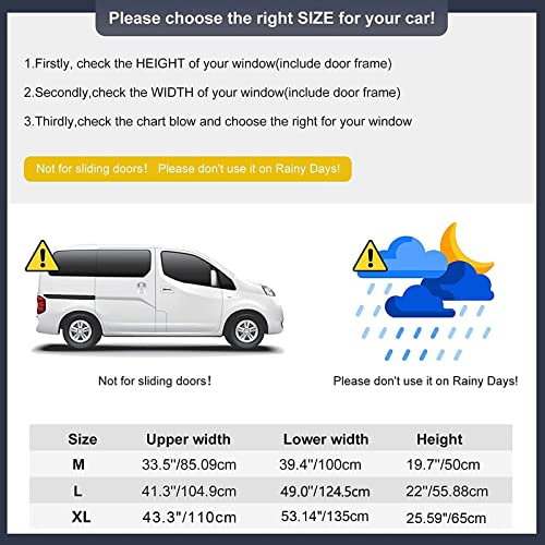 Tesla Model 3 Sonnenschutz Netze - 2-tlg. Für Hintere Dreiecksfenster