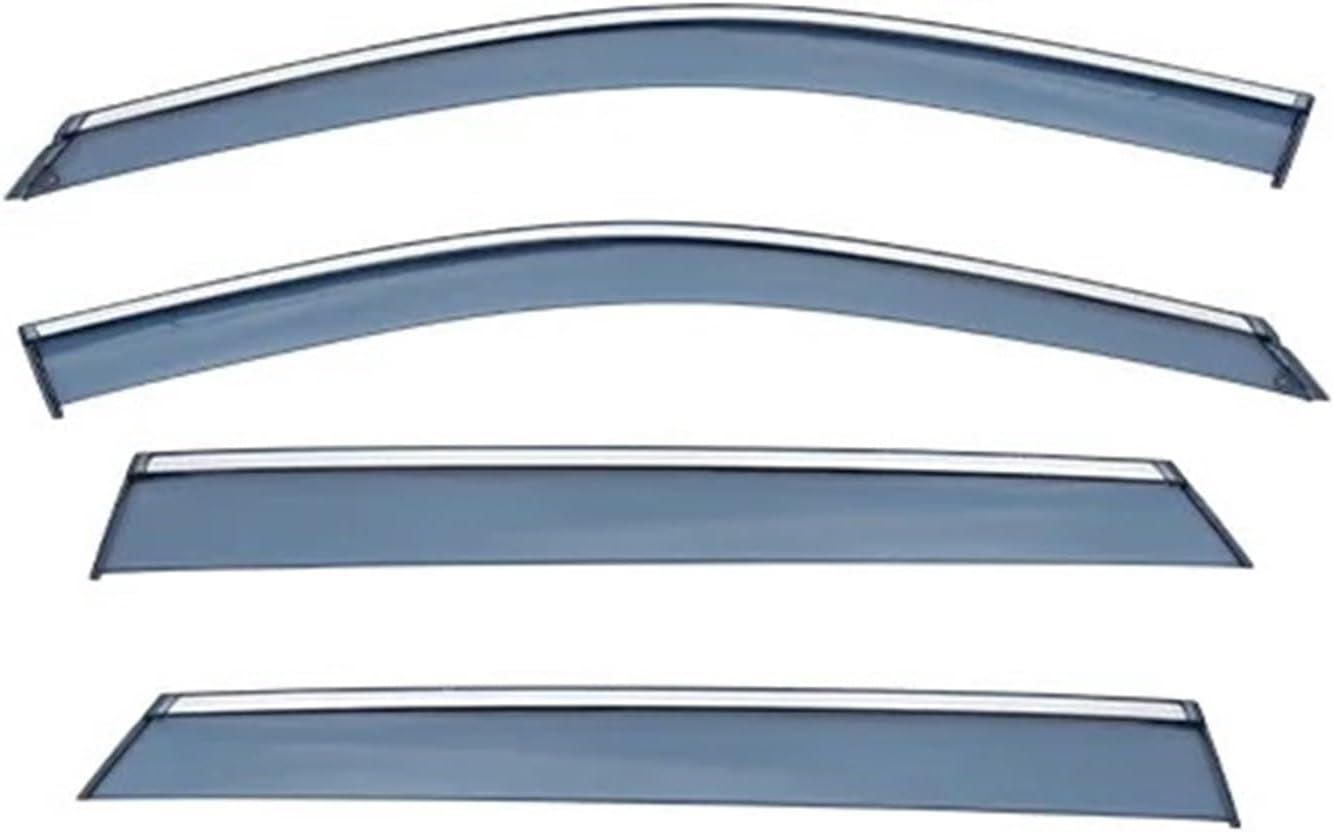 Compatible with Land Rover Discovery Sport Window Visor Accessories Bright Strip Visors Rain Guard Door Visor Vent Shades Ventvisor Awnings(L550 2014-2022)