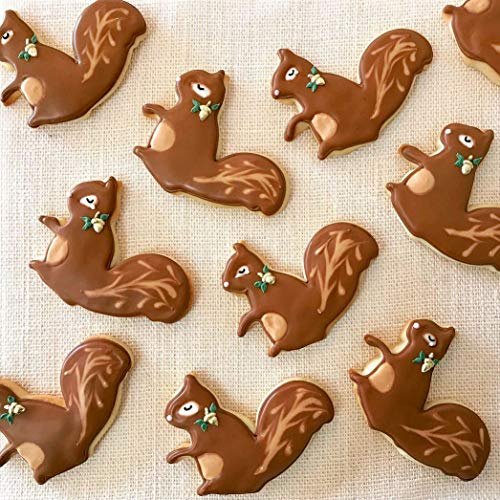 Kaishane 5Pcs Animal Cookie Cutter Set - Fox Owl Raccoon Squirrel Forest Woodland Animal Cookie Cutters Molds For Kids #TOP1