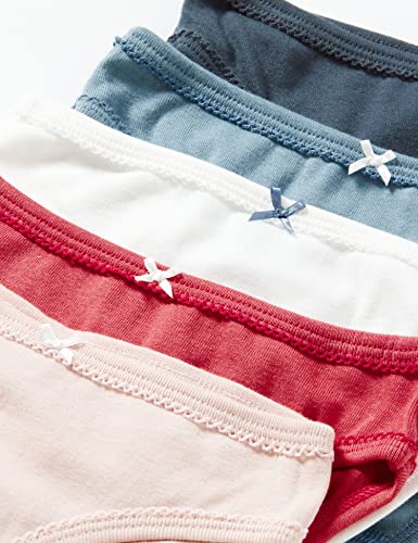 Petit Bateau GIRLS' COTTON BRIEFS - 5-PACK MULTI COLOR SIZES 2-12 YEARS2