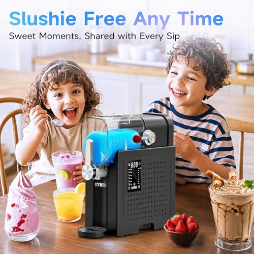 Image of SYINTAO 2-in-1 Slushie & Soft Serve Ice Cream Maker