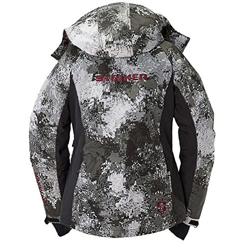 Striker Women's Stella Durable Windproof Water-Resistant Insulated Outdoor Ice Fishing Jacket with Removable Hood3